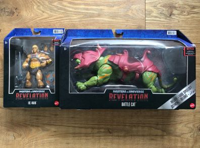Mattel MOTU Revelation: He-Man & Battle Cat Bundle