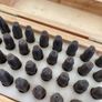 36-piece steel letter and number punch stamp set Image 2