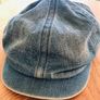 Ralph Lauren Rrl Double Denim Newsboy Flat Cap Hat Image 2