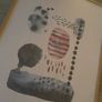 Framed Watercolor/Scandinavian Style Print Image 2