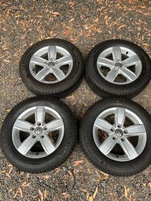 15' Genuine VW GOLF CADDY 5x112 alloy wheels