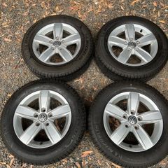 15' Genuine VW GOLF CADDY 5x112 alloy wheels