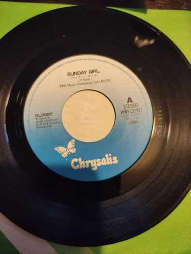 Blondie - Sunday Girl - Japanese 7"