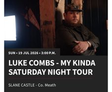 Luke combs tickets