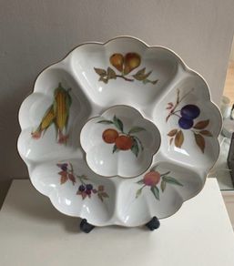 Fabulous Royal Worcester large platter Evesham Gold