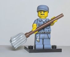 Lego Minifigures - Series 15 - Janitor