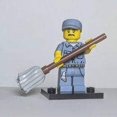 Lego Minifigures - Series 15 - Janitor