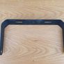 Steel LED floodlight mounting bracket, black Image 3