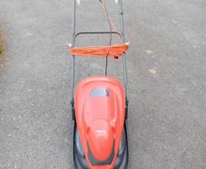 FREE flymo electric lawnmower