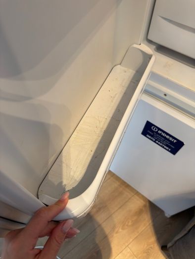Inside fridge freezer