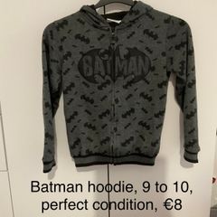 Batman hoodie 9 to 10