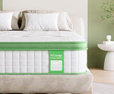 King Mattress 5FT, 10 Inch Hybrid Mattress, Gel Memory Foam & Individually Pocket Springs, 9-Zone Orthopaedic, Medium Firm Mattresses for Pressure & Back Pain Relief, 150x200x25 cm