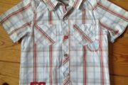 Age 2-3 Blue White Red Shirt
