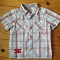 Age 2-3 Blue White Red Shirt