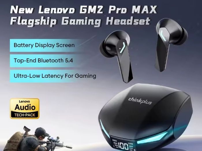 Lenovo GM2 Pro Max Bluetooth headphones