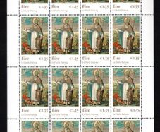 2018 Ireland St Patrick's Day Commemorative Stamp Sheetlet Plate 1A1A1A1A1A Mint Never Hinged (MNH)