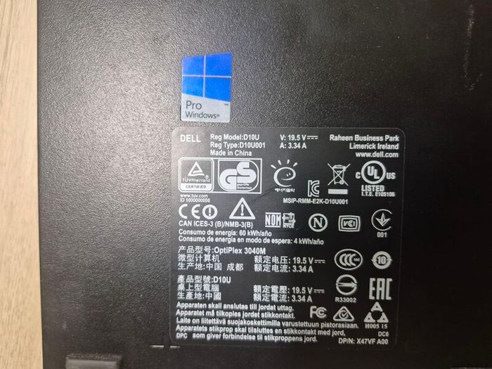 Dell Optiplex 3040, i5 6th gen,8gb, 128ssd, windows 11