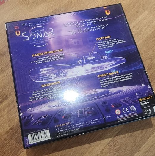 Captain Sonar Board Game