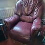 Italian leather suite Image 3
