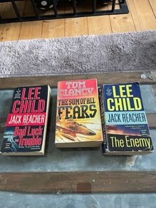 books Tom Clancy Lee child