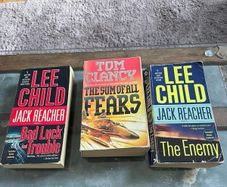books Tom Clancy Lee child
