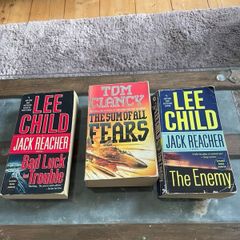 books Tom Clancy Lee child