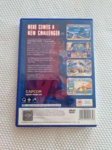 Hiper Street Fighter II The Anniversary Edition PlayStation2 Ps2 Games Original