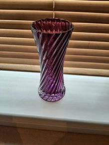 Purple vase