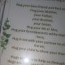 Poetry Canvas/Magnets (Hugs) Image 3