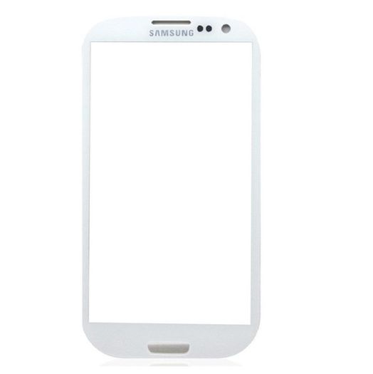 Samsung Galaxy S3 Front Glass Replacement White-#170202