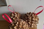 Christmas beech baubles