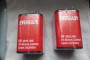 Eveready 6v Lantern Battery Batteries 996 4R25 1209