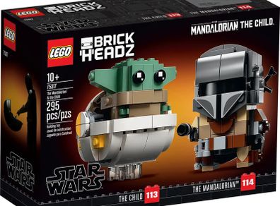 Lego Brickheadz - Mandalorian & Child (75317)