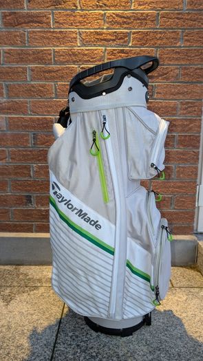 TaylorMade Cart Bag - 14-Way Divider - Rain Hood Included