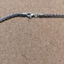 Silver necklace with locket pendant heart Image 3