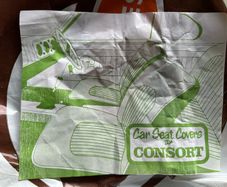 Vintage car seat covers 1978