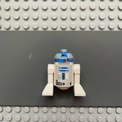lego Star Wars sw0217 Astromech Droid, R2-D2 minifigure, Light Bluish Gray Head