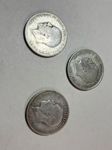3 Uk Florins 1921/1922/1929