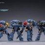Warhammer 40k Joytoy 1/18 scale Marine Space Wolves Battle Hunter Pack Action figures Image 3