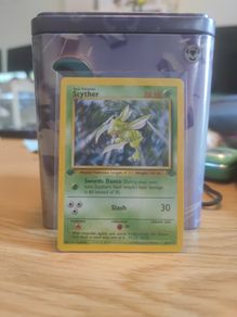 Pokemon card Jungle Scyther first edition 26/64