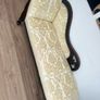 Handcrafted Antique chaise Image 2