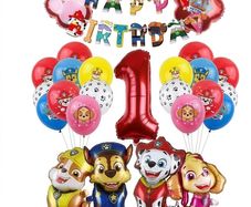 Paw Patrol Party Balloon Set (18 Pieces)