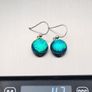 925 Sterling Silver Dichroic Glass Earrings Image 8