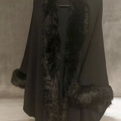 poncho- coat
