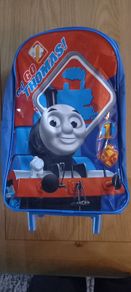 Thomas the Tank Engine Blue Luggage Bag (with wheels)