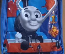 Thomas the Tank Engine Blue Luggage Bag (with wheels)