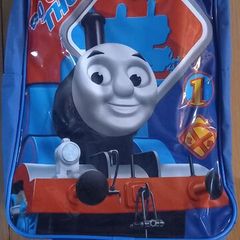 Thomas the Tank Engine Blue Luggage Bag (with wheels)