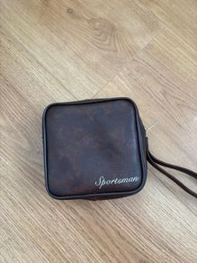 Small leather bag