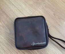 Small leather bag