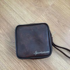 Small leather bag